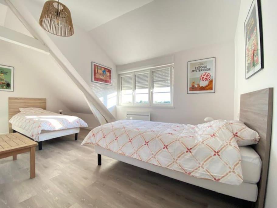 Апартаменты La Capitainerie Beau Duplex Face Port De Plaisance Этапль Экстерьер фото